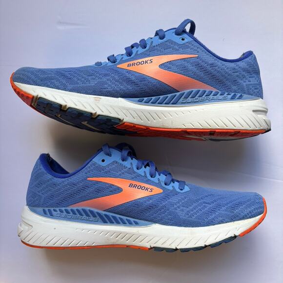 Brooks Womens Ravenna 11 Blue/Coral Running Shoes Size 9 - Picture 4 of 11